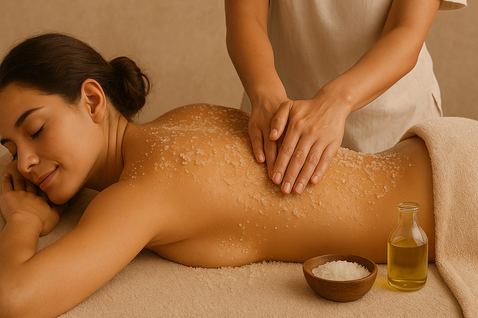 Gommage + massage