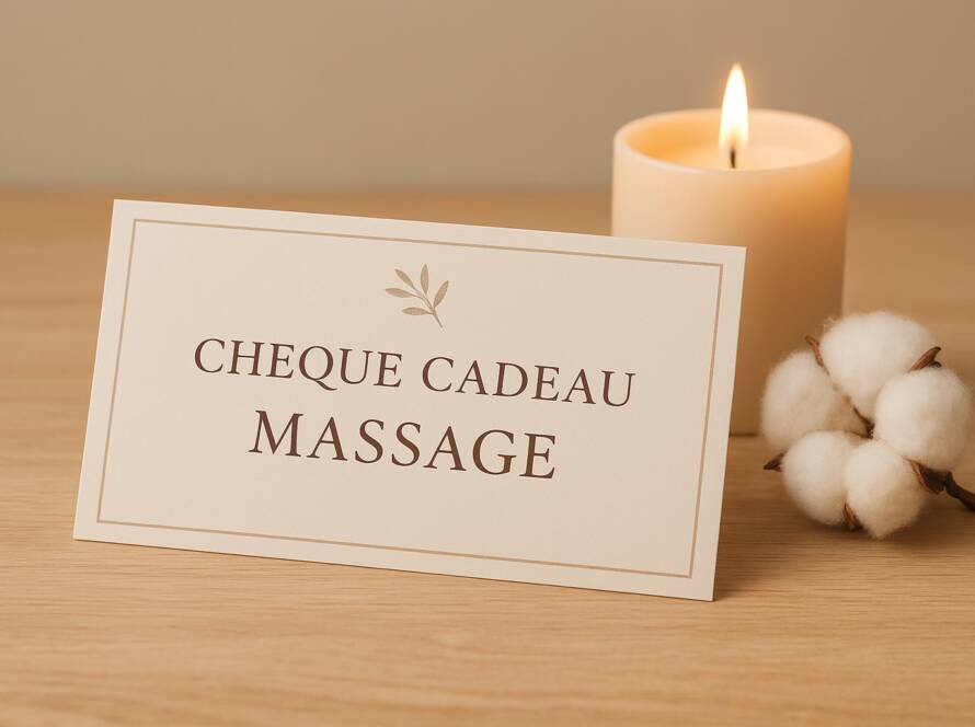 cheque cadeau massage bien être Sarlat