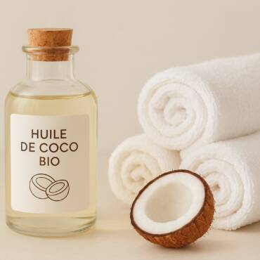 huile coco bio massage