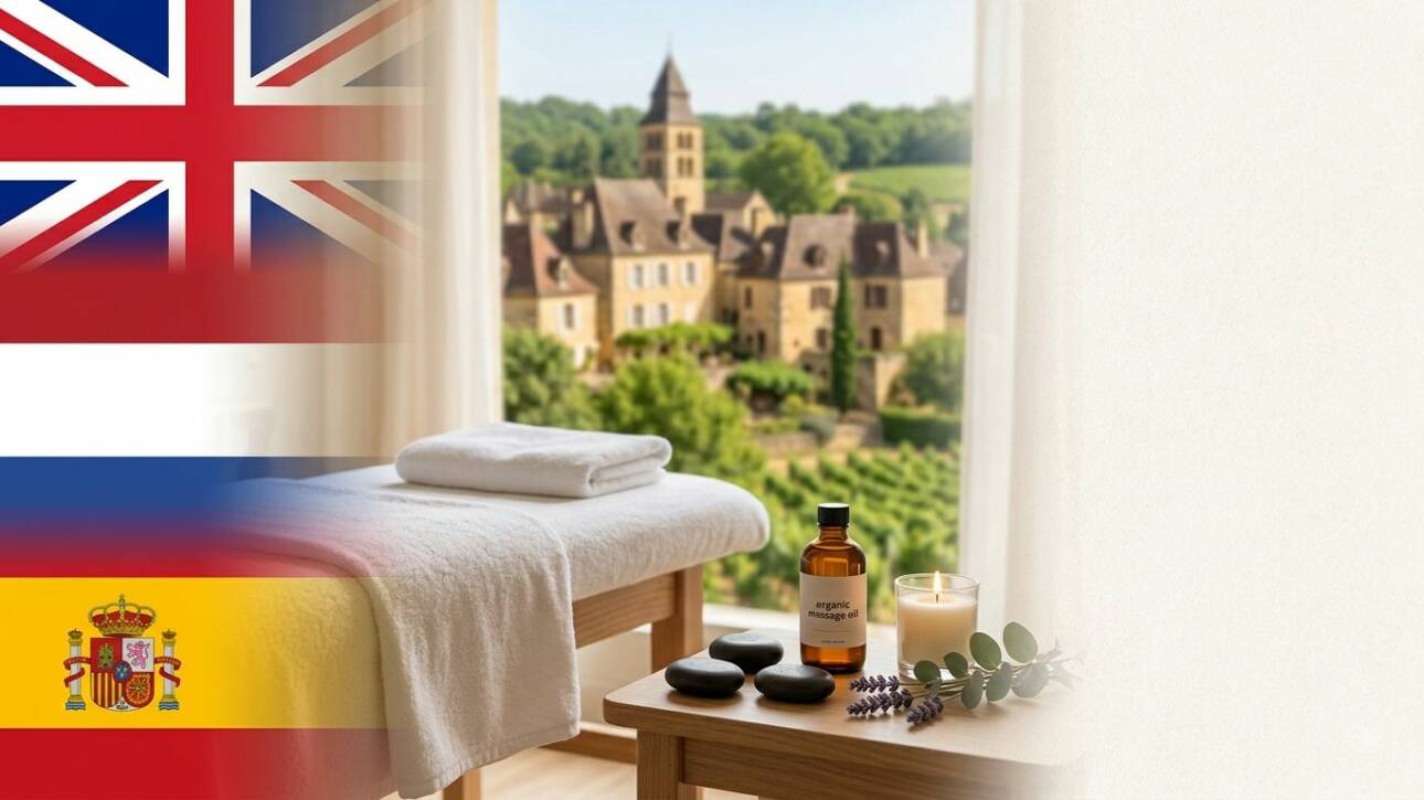 massage bien être tourisme sarlat anglais espagnol hollandais